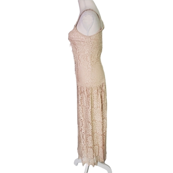 Vintage Ricki Lang by Nuit Lace Applique Dress - Picture 4 of 11